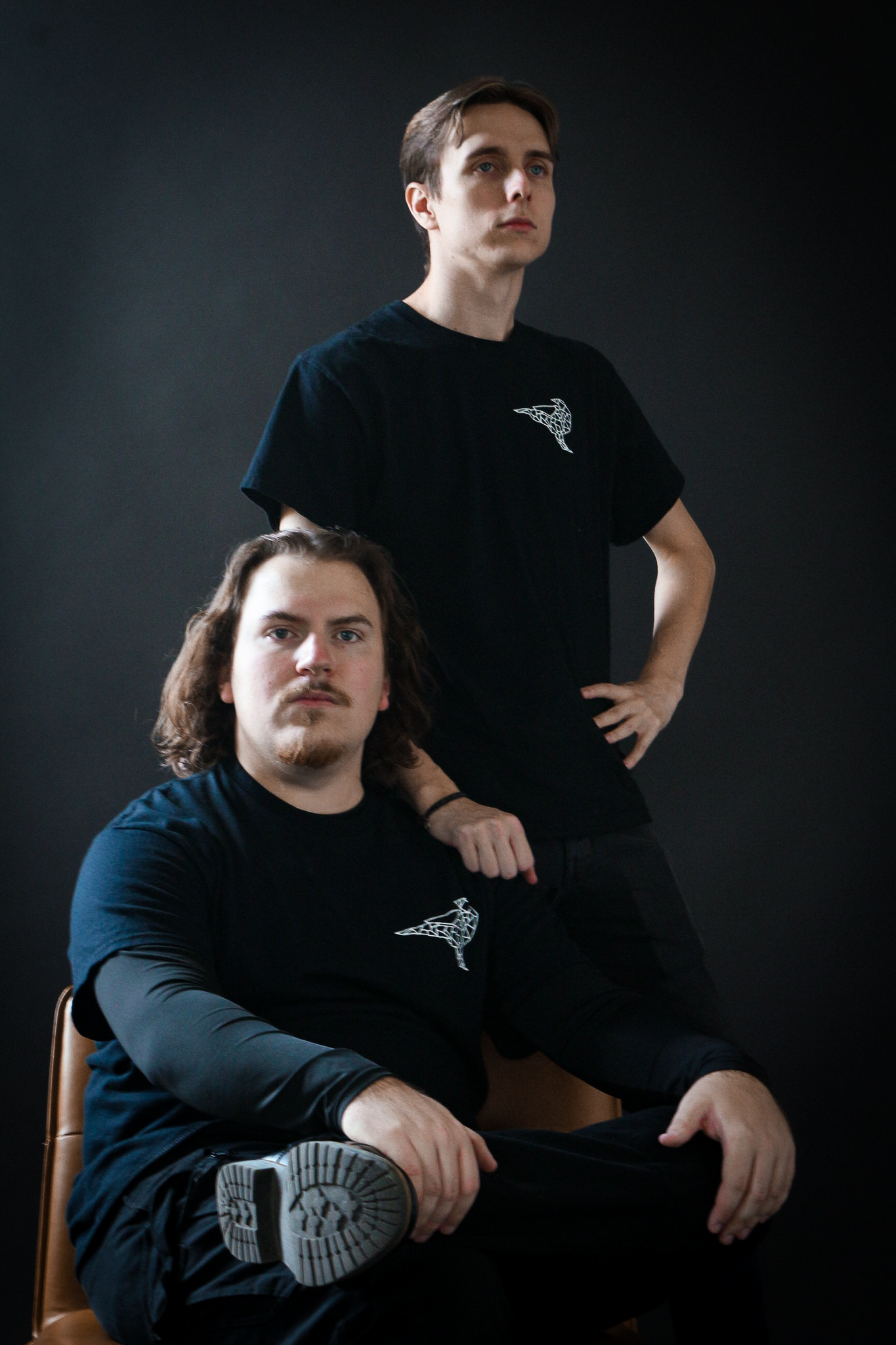 Dylan and Rylee studio portrait